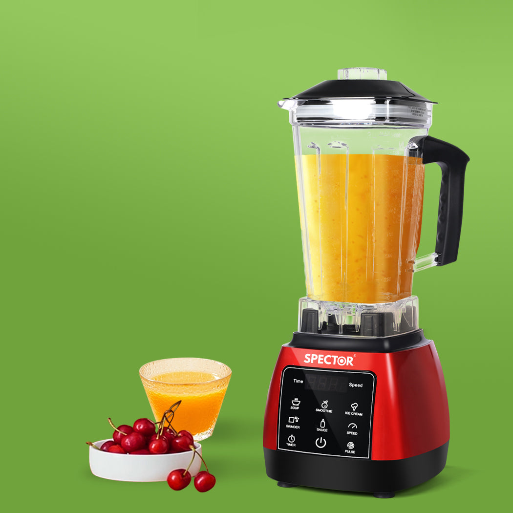 Spector 2L Commercial Blender Mixer Red-1910113176377233414
