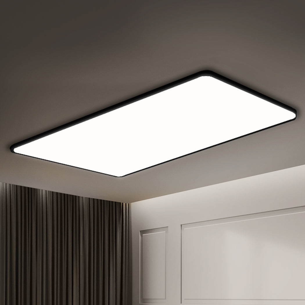EMITTO 3-Colour Ultra-Thin 5CM LED Ceiling 192W Black-1910112858193137670