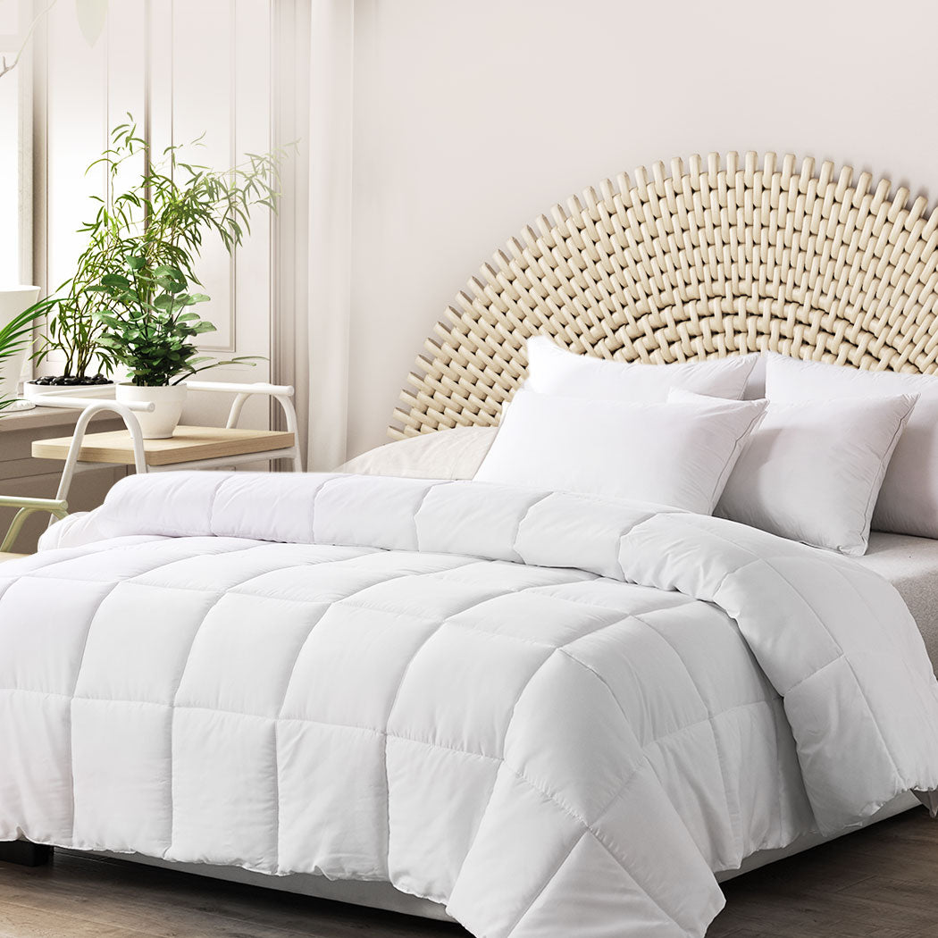 DreamZ Microfiber Quilt Doona Bedding King Single-1910112505393451014