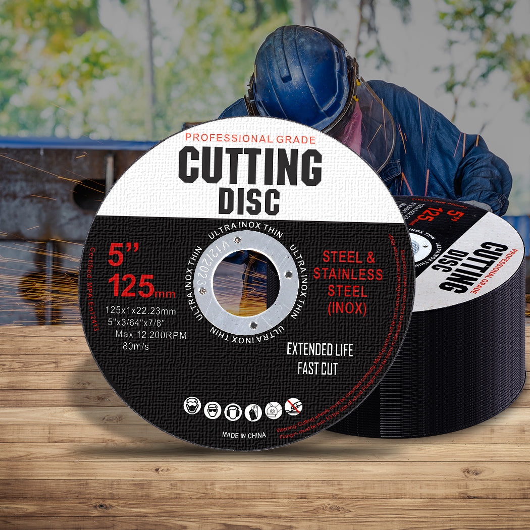 Traderight Cutting Discs 125mm Grinder-1919892890574786564