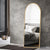 Yezi Floor Mirror Full Length Mirrors 1.8M Gold White-1910112986618531846