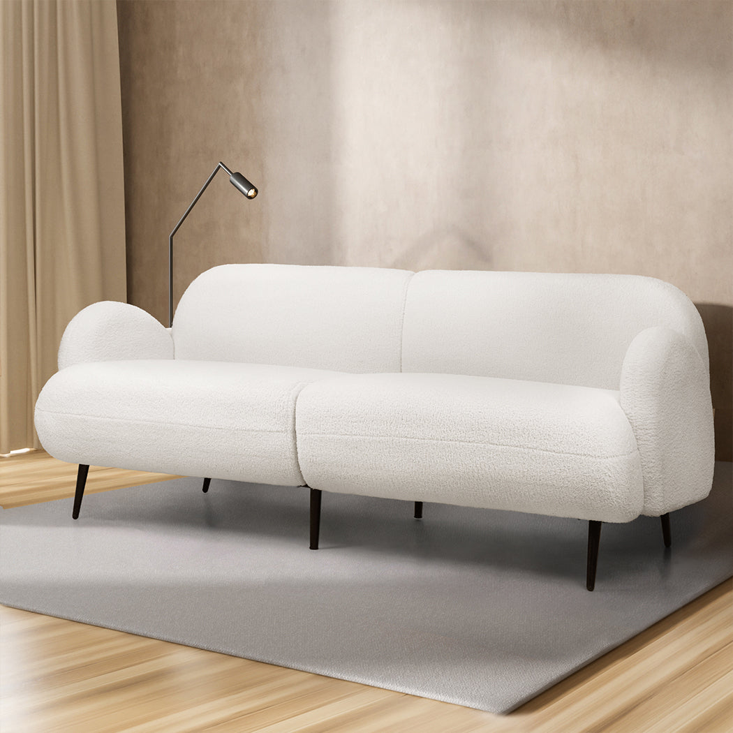 Levede Sofa Sherpa Couch Lounge Recliner-1919892835470020615