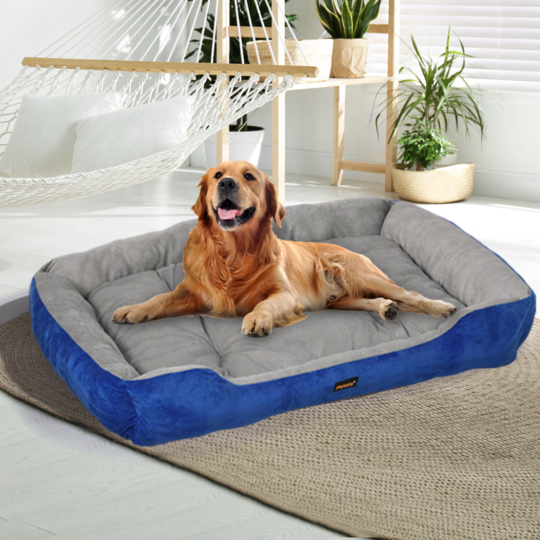 PaWz Pet Bed Dog Beds Bedding Mattress XL Navy X-Large-1954802495343693830