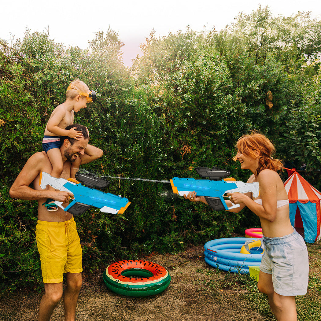 Kids Automatic Electric Water Gun with LED-1954802418688593926