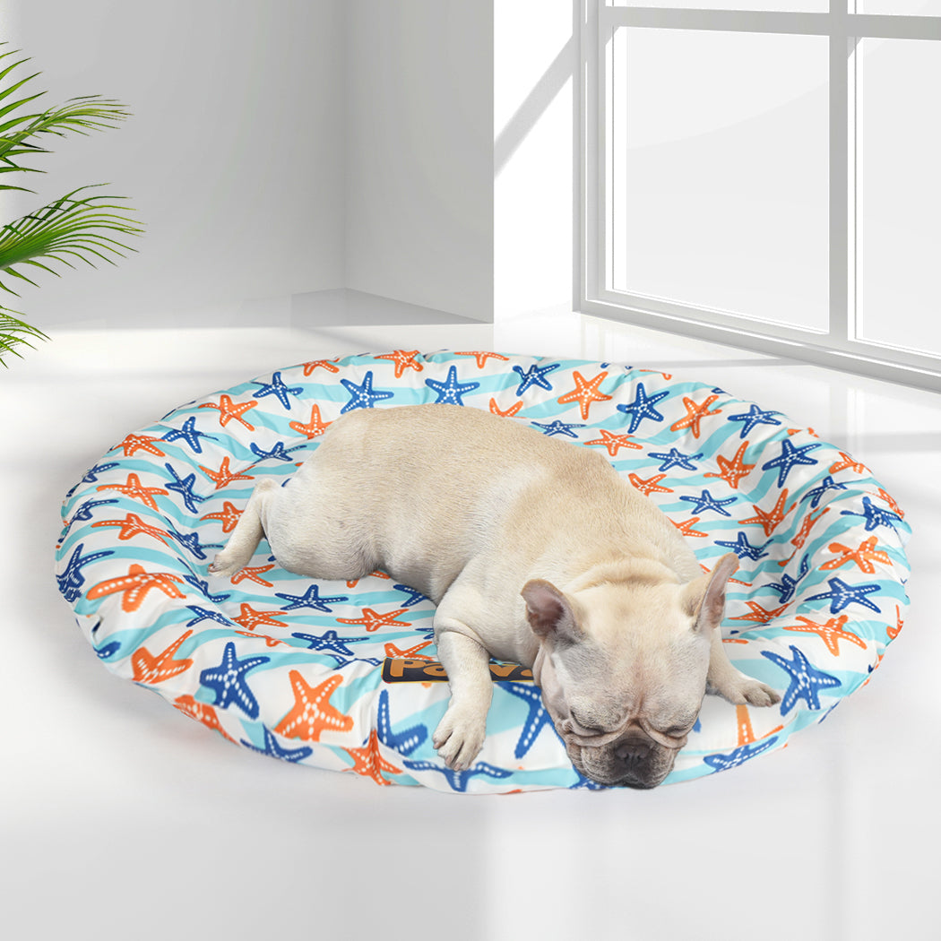PaWz Pet Cool Gel Mat Cat Bed Dog Bolster L Large-1954802534770151430