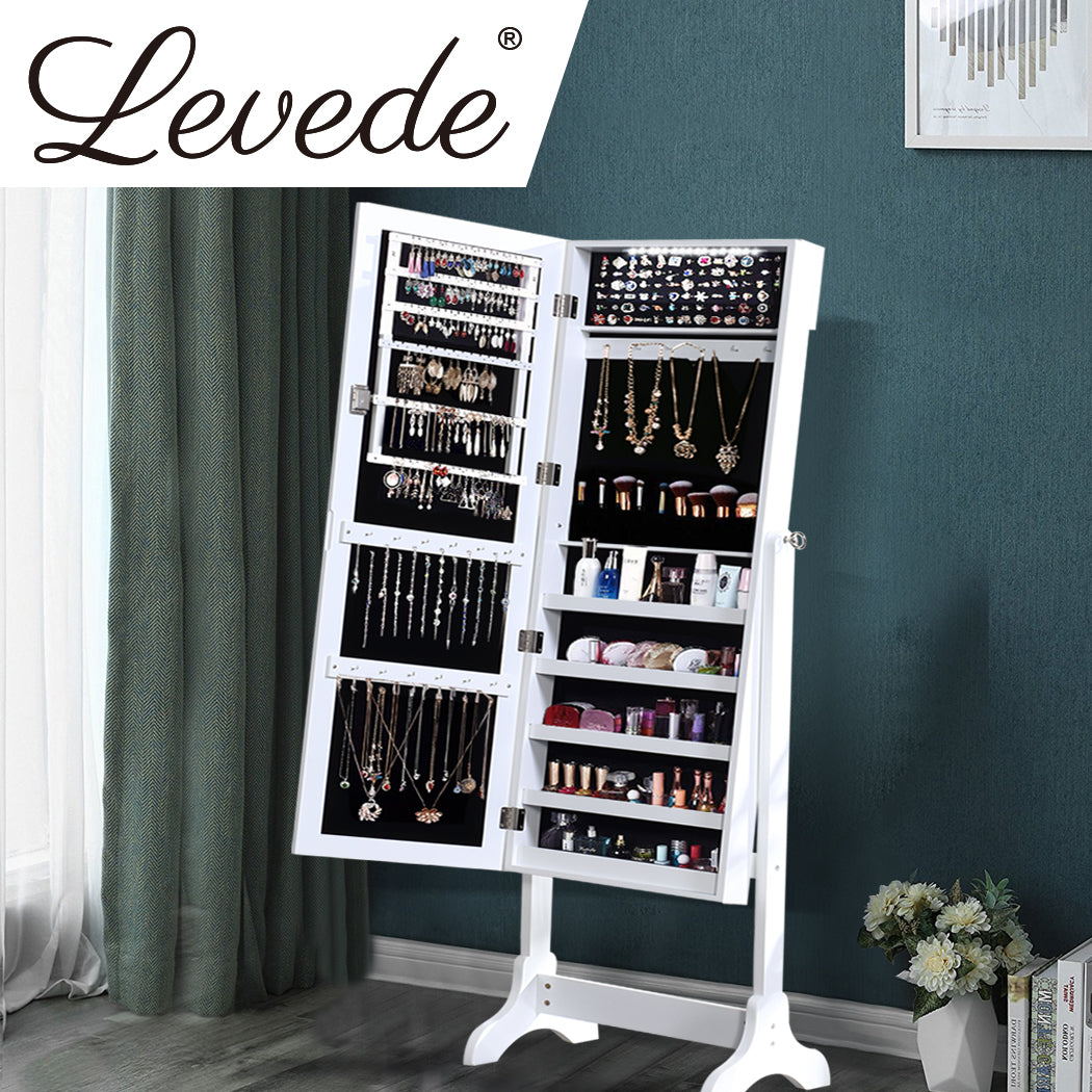 Levede Mirrored Jewellery Holder Dressing-1917016722989256710