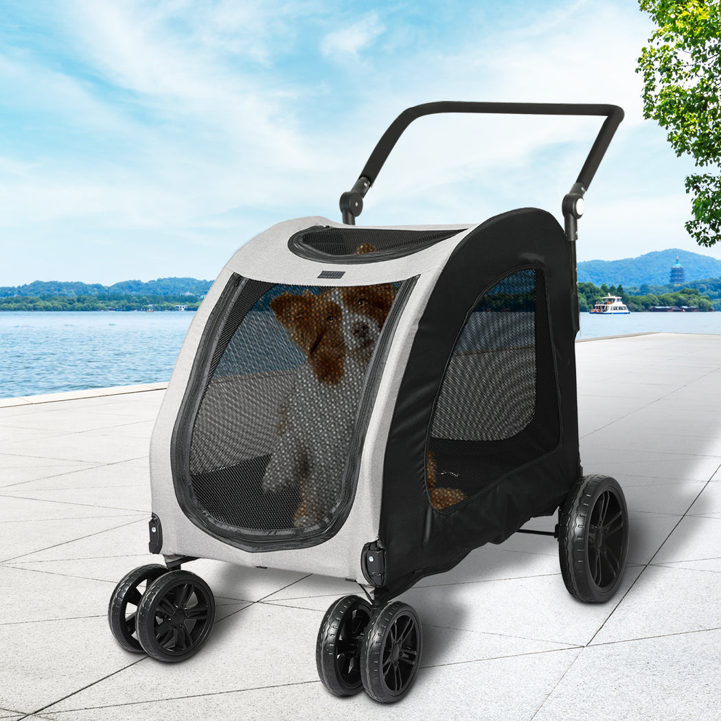 PaWz Pet Dog Stroller Pram Carrier Cat-1910112546413744134