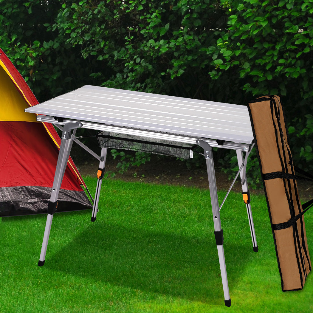 Levede Camping Table Roll Up Folding-1954802656799232006
