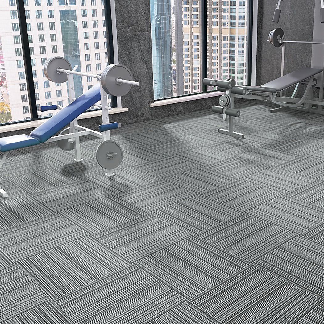 Marlow 20x Carpet Tiles 5m2 Box Heavy Blue-1954802710679261191
