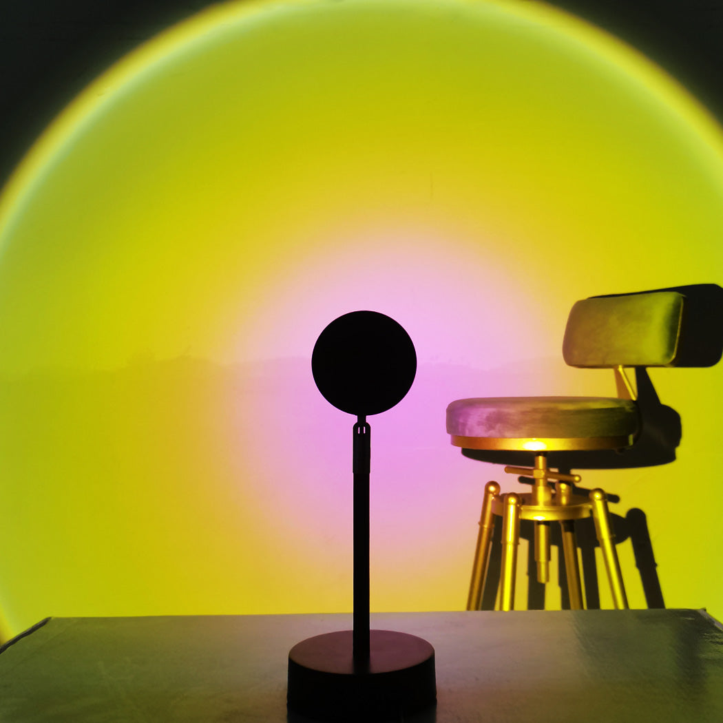 EMITTO Rainbow Sunset Projection Lamp-1910112852031705095