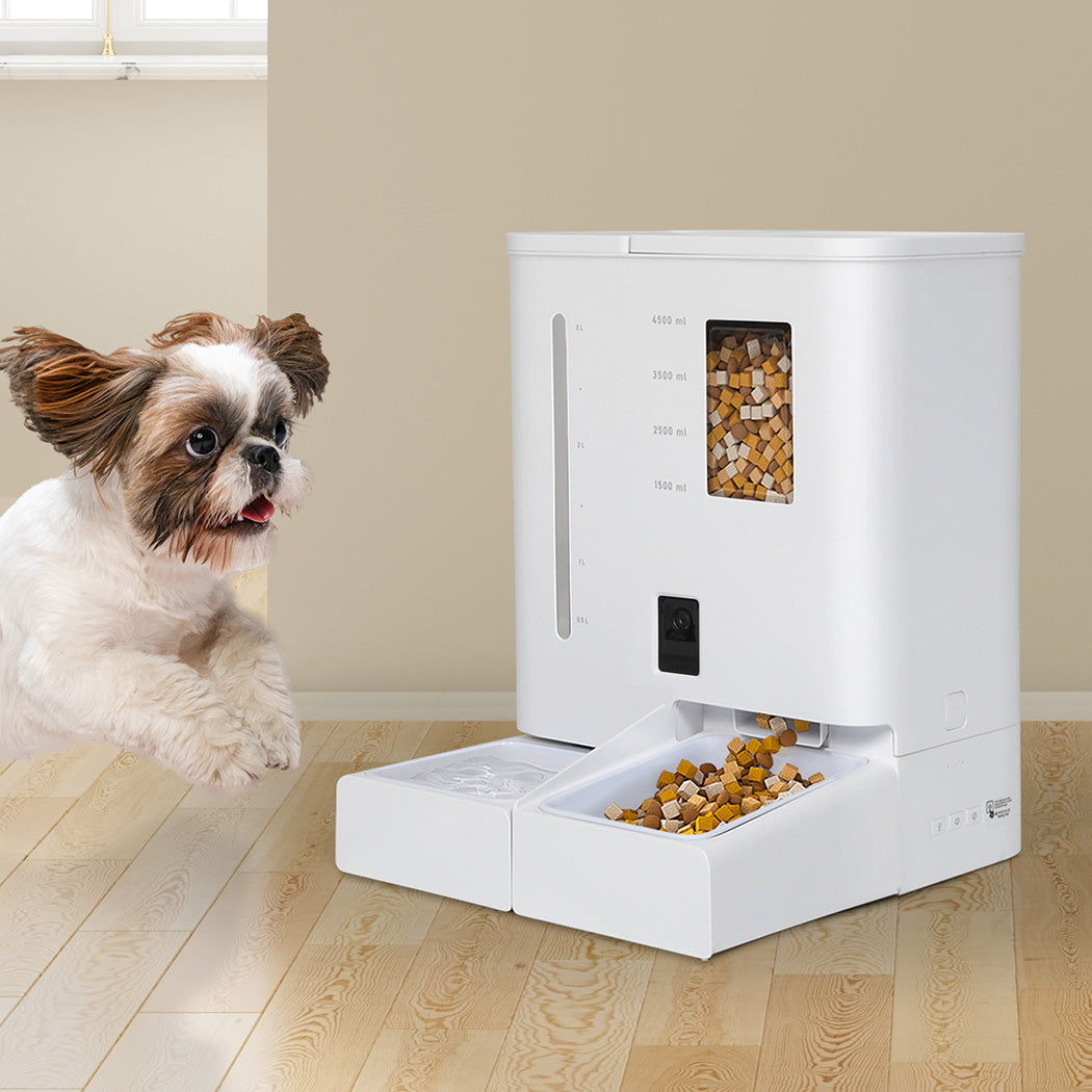 Pawz 2-in-1 Automatic Pet Cat Dog Feeder Water Set-1973193538753662982