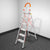 Traderight 6 Step Ladder Folding Aluminium-1910113116067336198