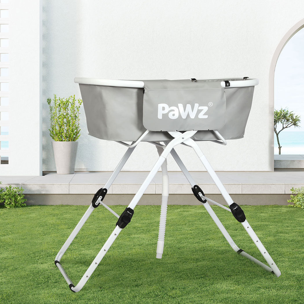 PaWz Pet Bathtub Adjustable Height Folding-1954802569662566406