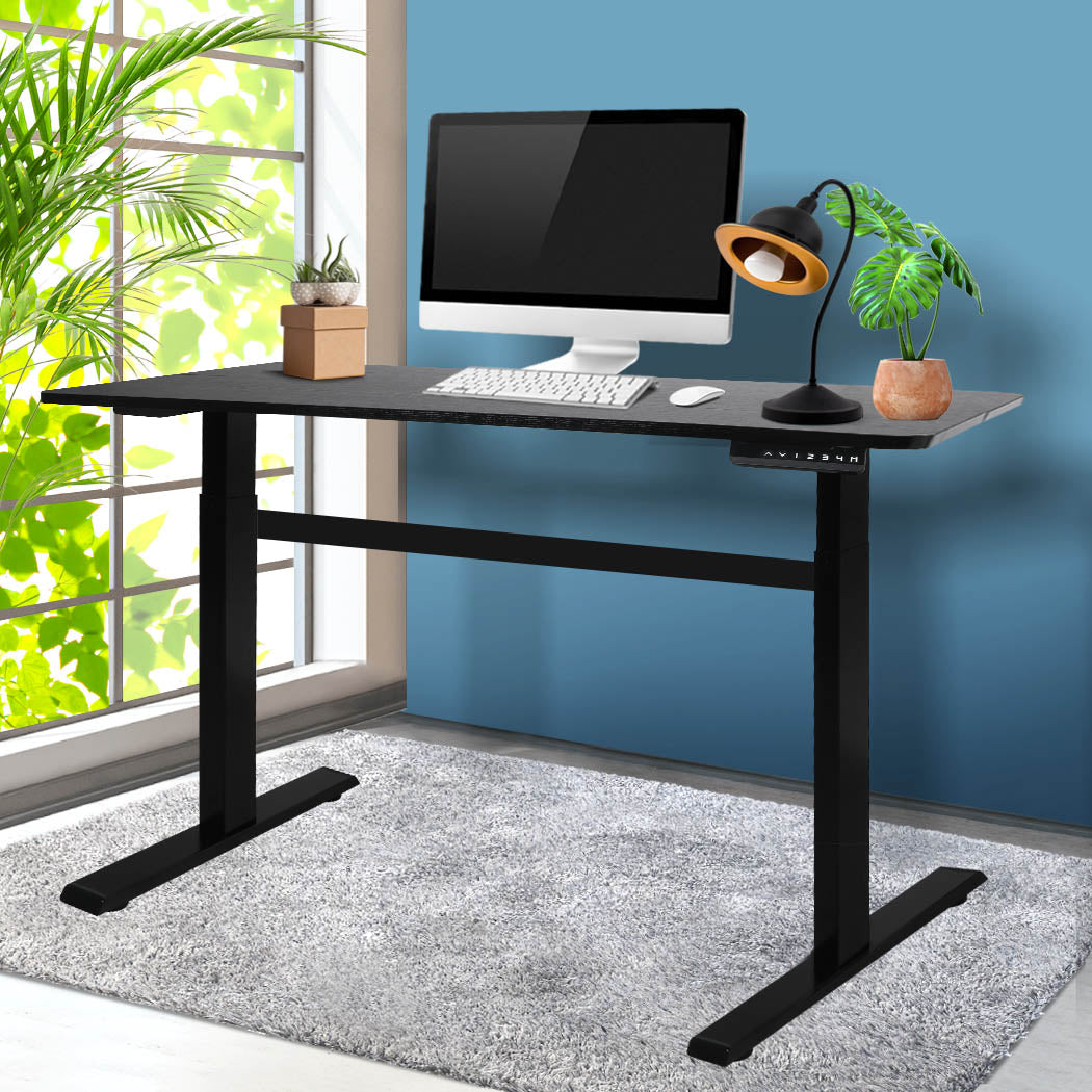 Levede Standing Desk Riser Motorised Black-1919892936594690054