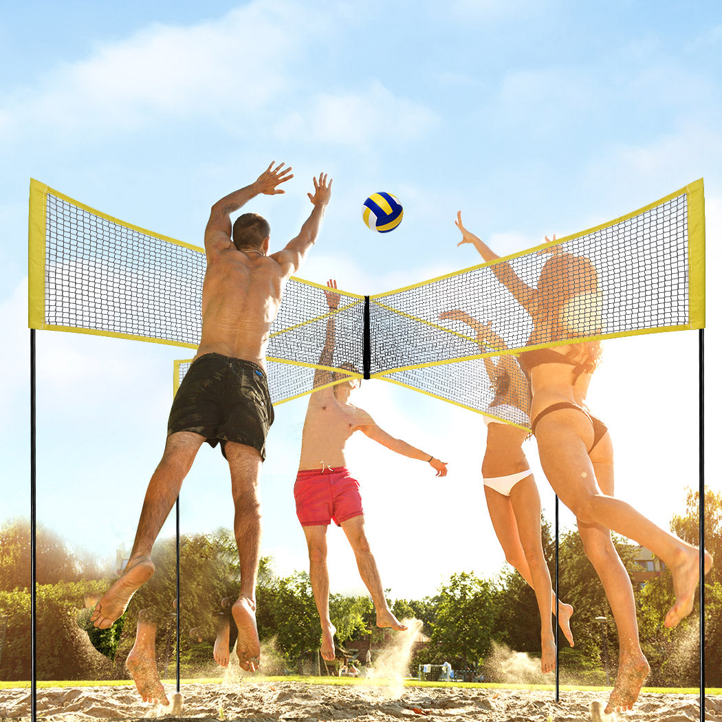 Centra Four Square Volleyball Net Game-1919892870446321670
