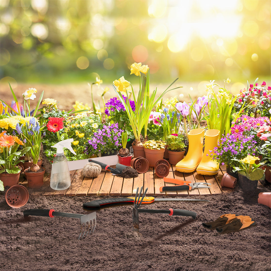 Lambu Gardening Hand Tools 7PC with Storage Bag-1954802717335621638