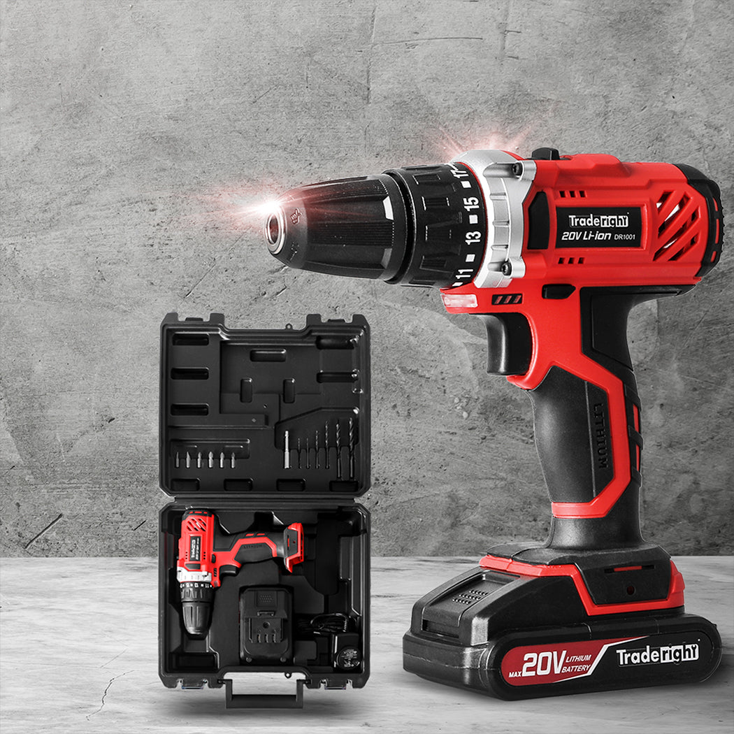 Traderight Cordless Drill Driver Screwdriver-1910113004578541574