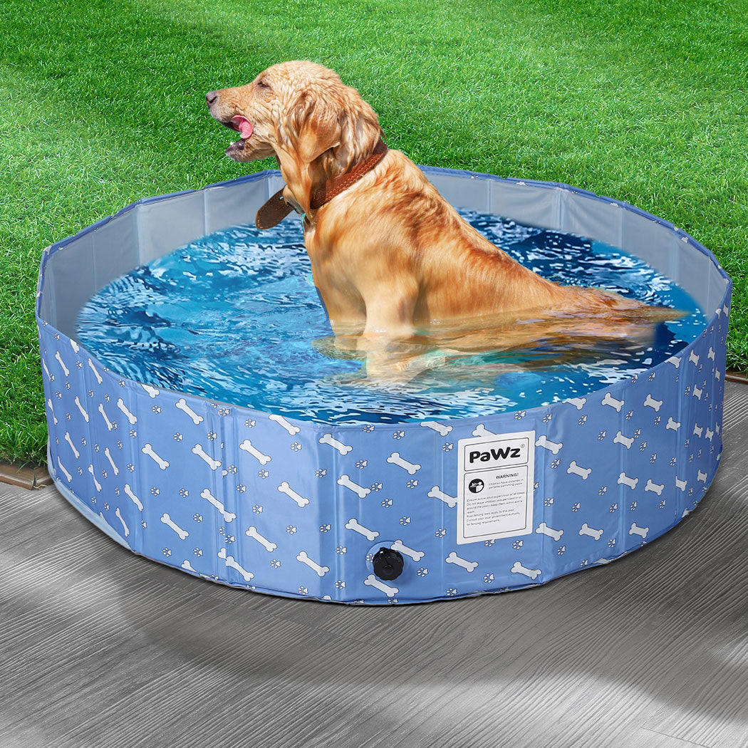 PaWz Folding Swimming Pool Dog Cat Washing M Medium-1954802511584038918