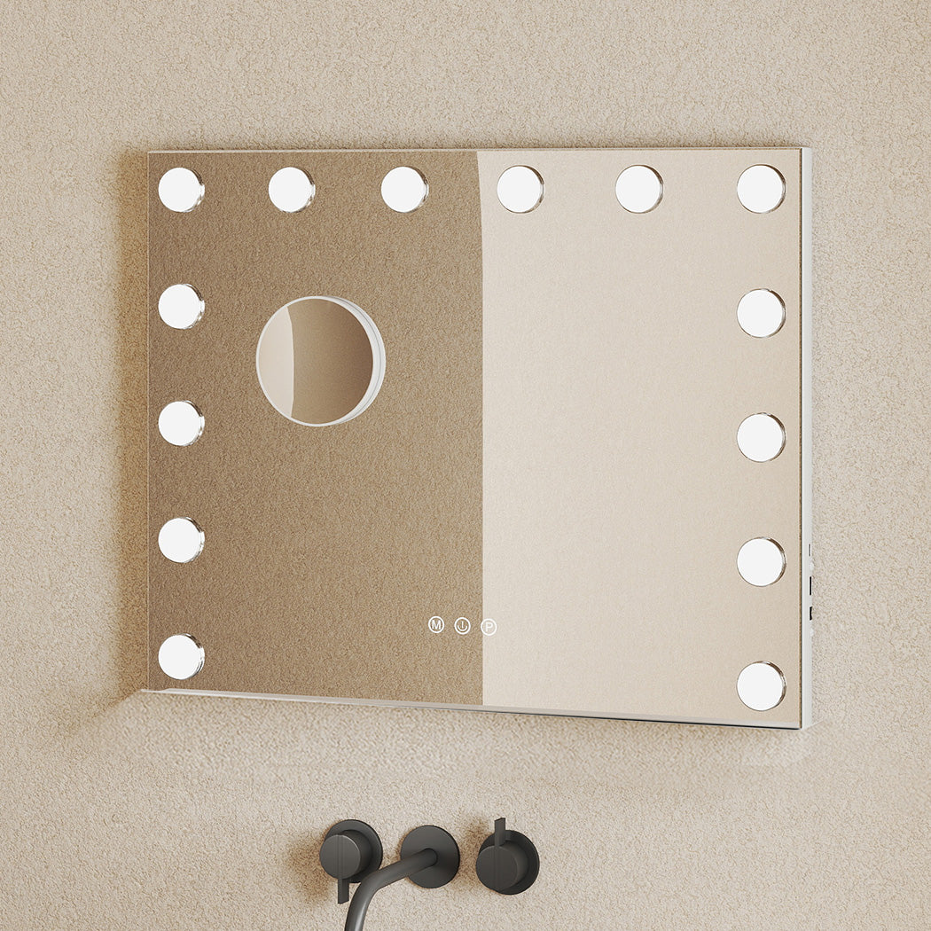 Yezi LED Vanity Makeup Mirror 42x50cm-1973193574543659014