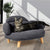 Pawz Elevated Pet Dog Cat Sofa Bed Couch L Size Grey-1954802452956057606