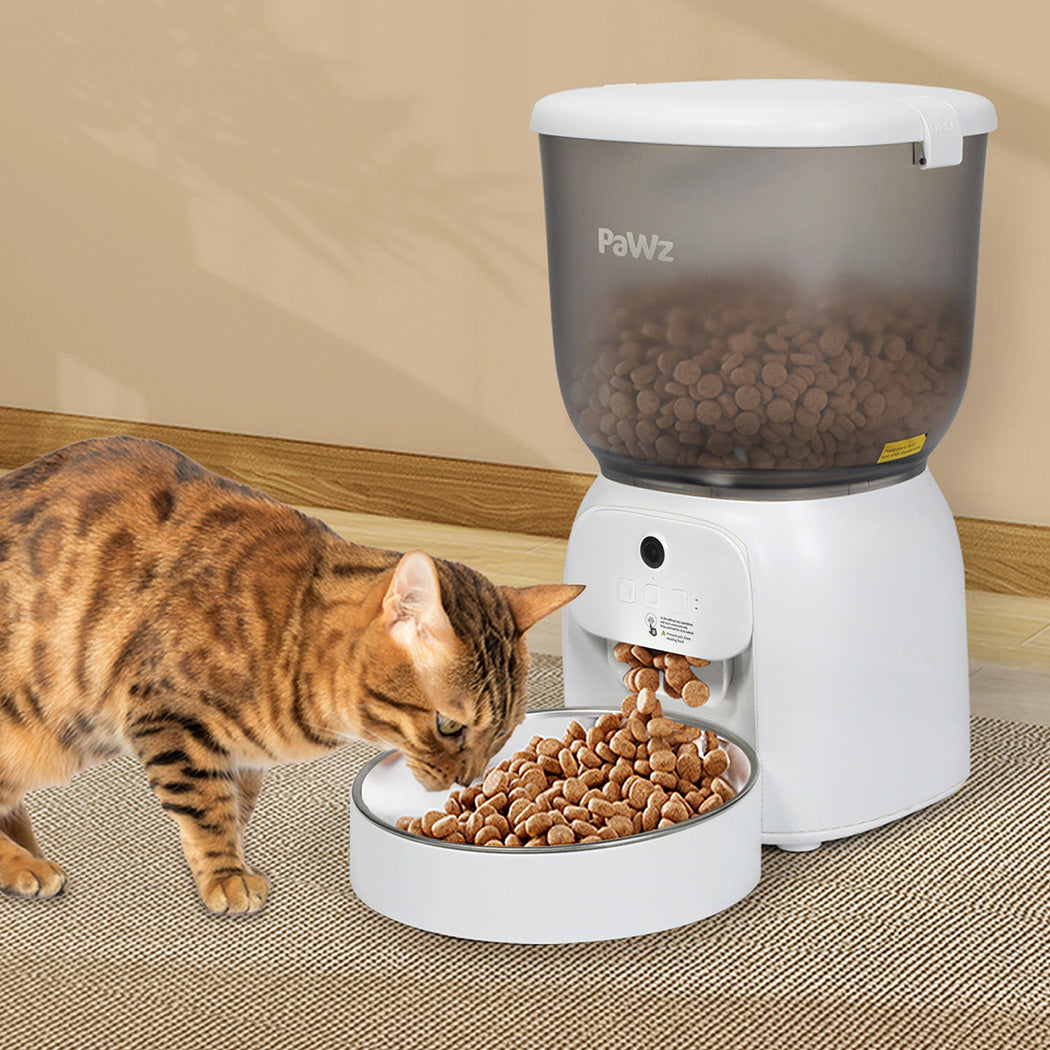 Pawz 4L Auto Pet Feeder Automatic Camera WiFi App-1954802479338229766