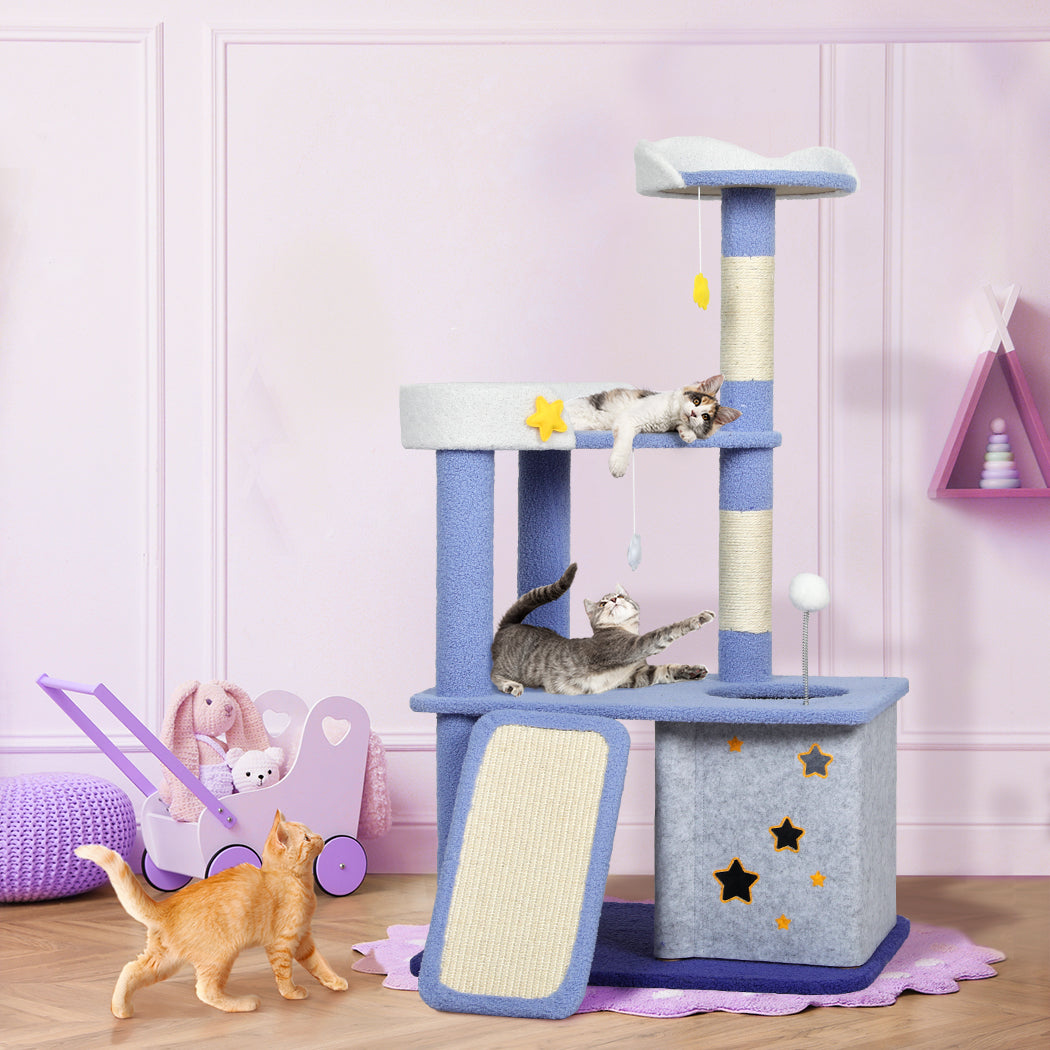 PaWz Cat Tree Kitten Furniture Condo-1910112486431002631
