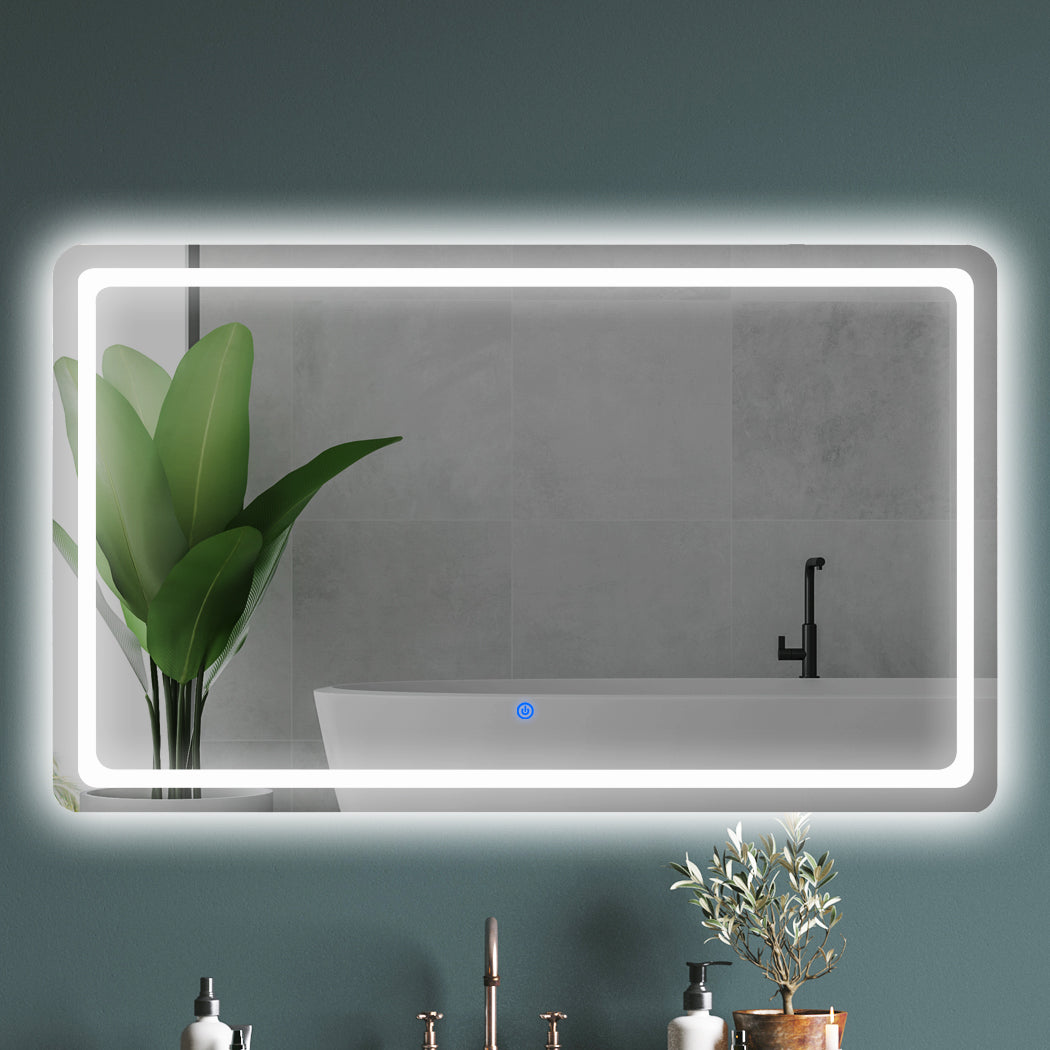 EMITTO LED Wall Mirror Anti-fog Bathroom 120x70cm 70x120-1910112986043912198
