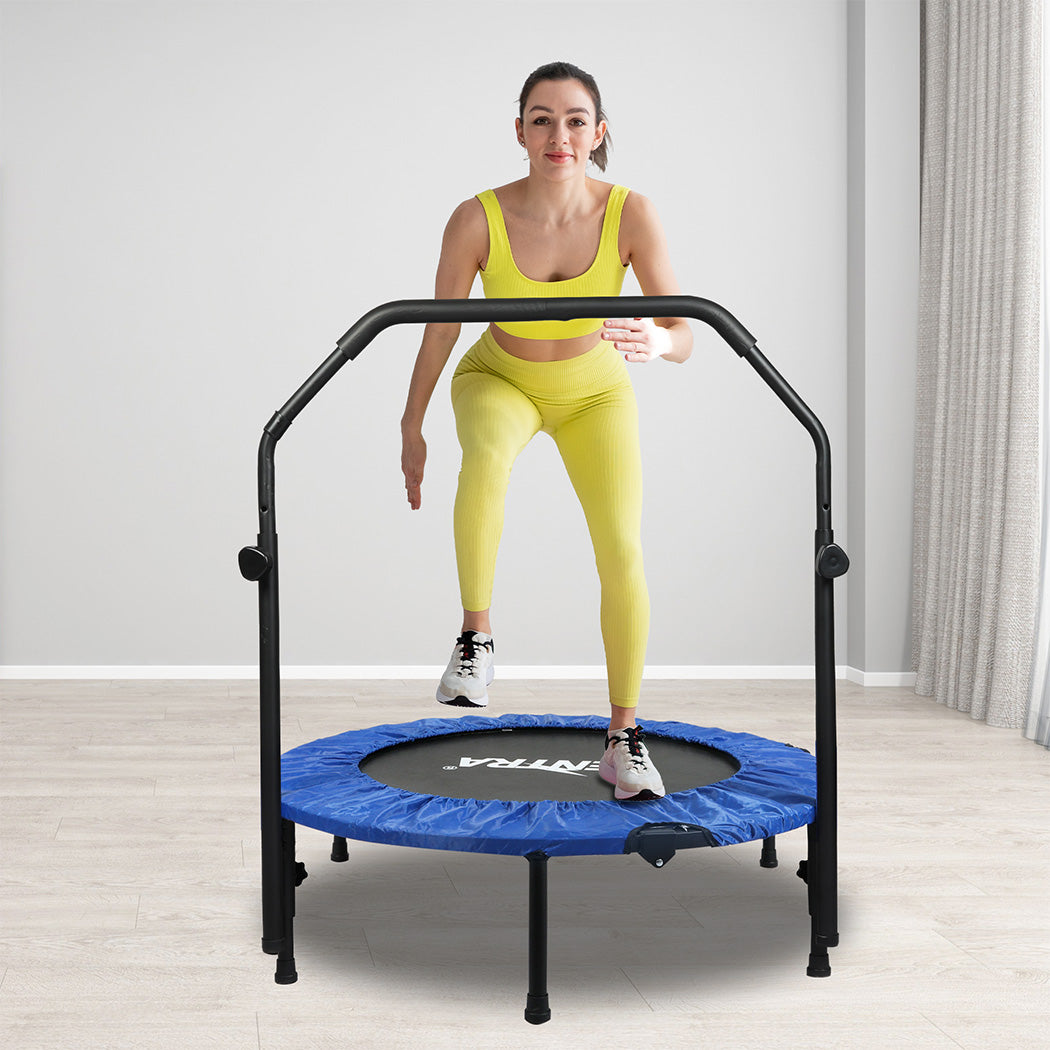 Centra 40" Foldable Mini Trampoline Rebounder Fitness-1954802468424650758