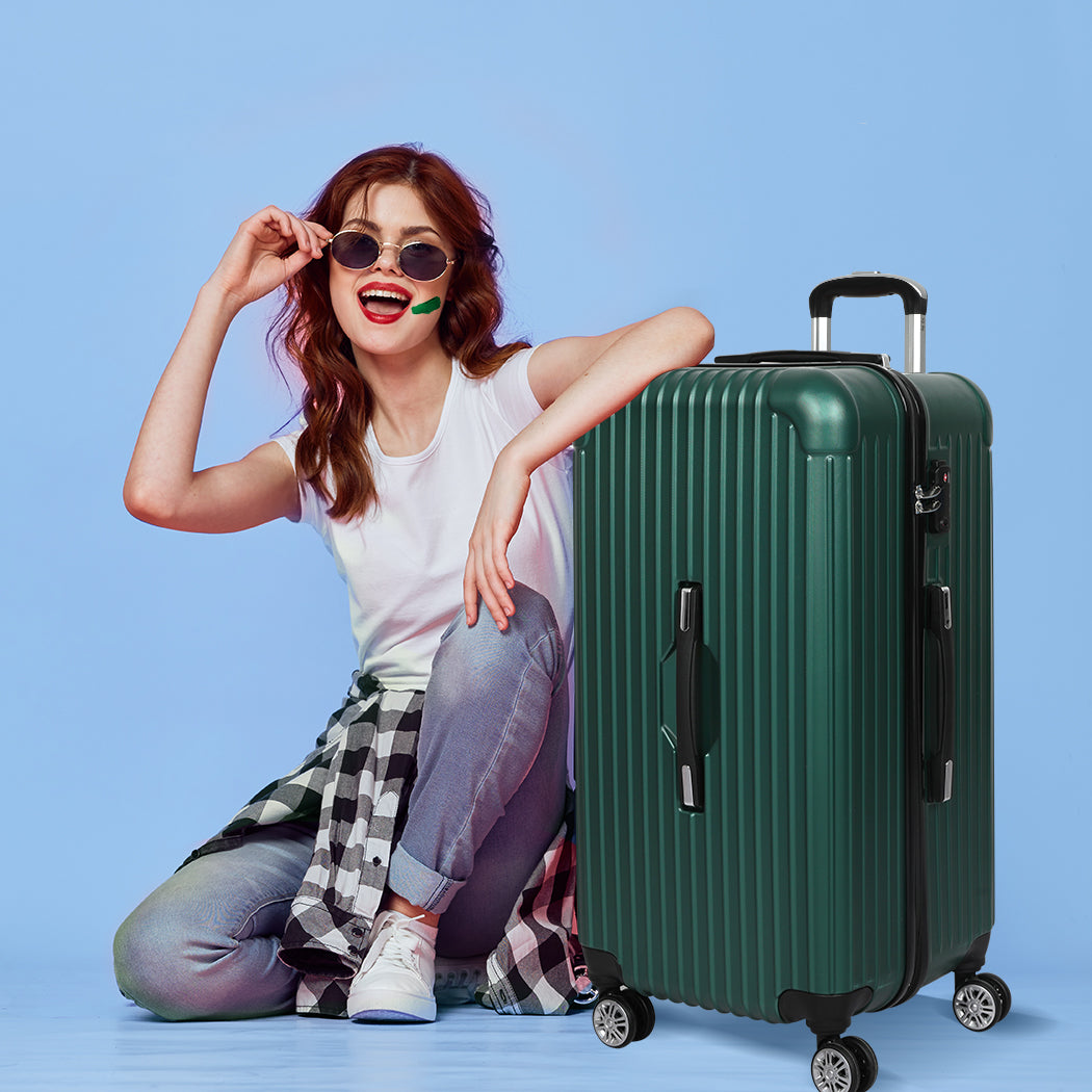 Slimbridge 30" Trunk Luggage Travel Green 3.05x3.65m-1954802819714387974