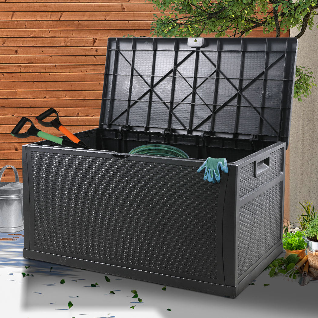 460L Outdoor Storage Box Garden Lockable-1919892859692126214