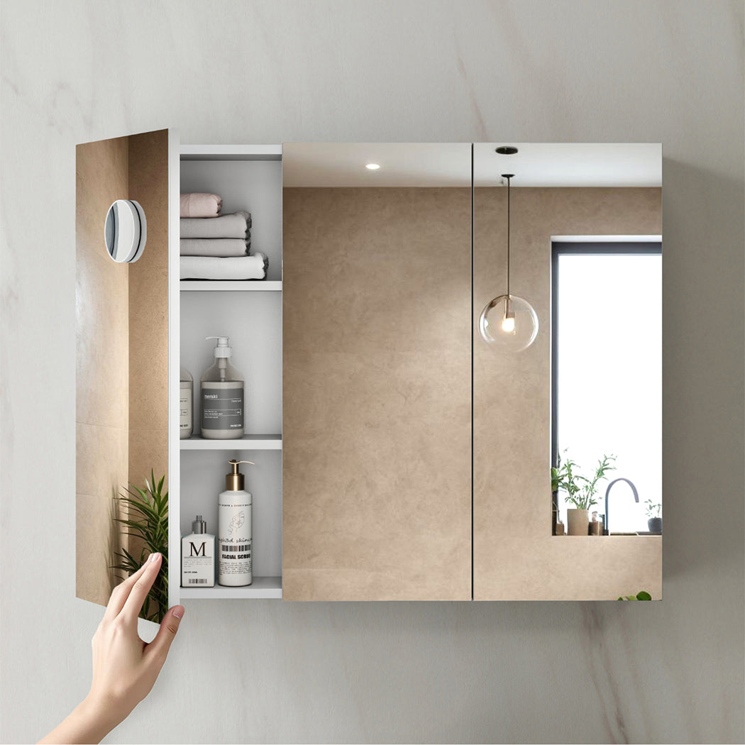 Levede Bathroom Mirror Cabinet 90CM-1973193550313164806