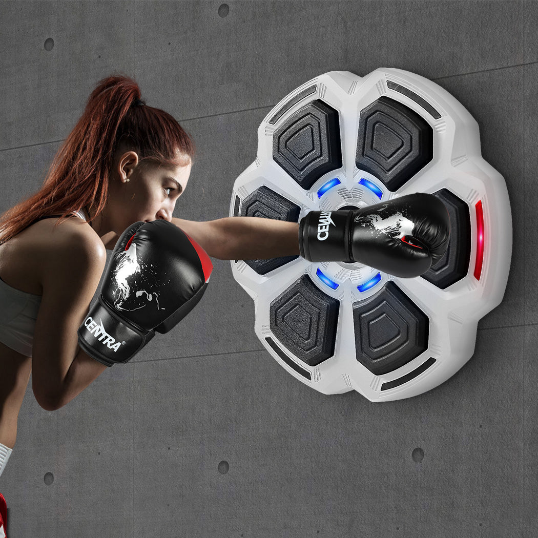 Centra Punching Box With 8OZ Boxing Glove Grey-1910112184977985542