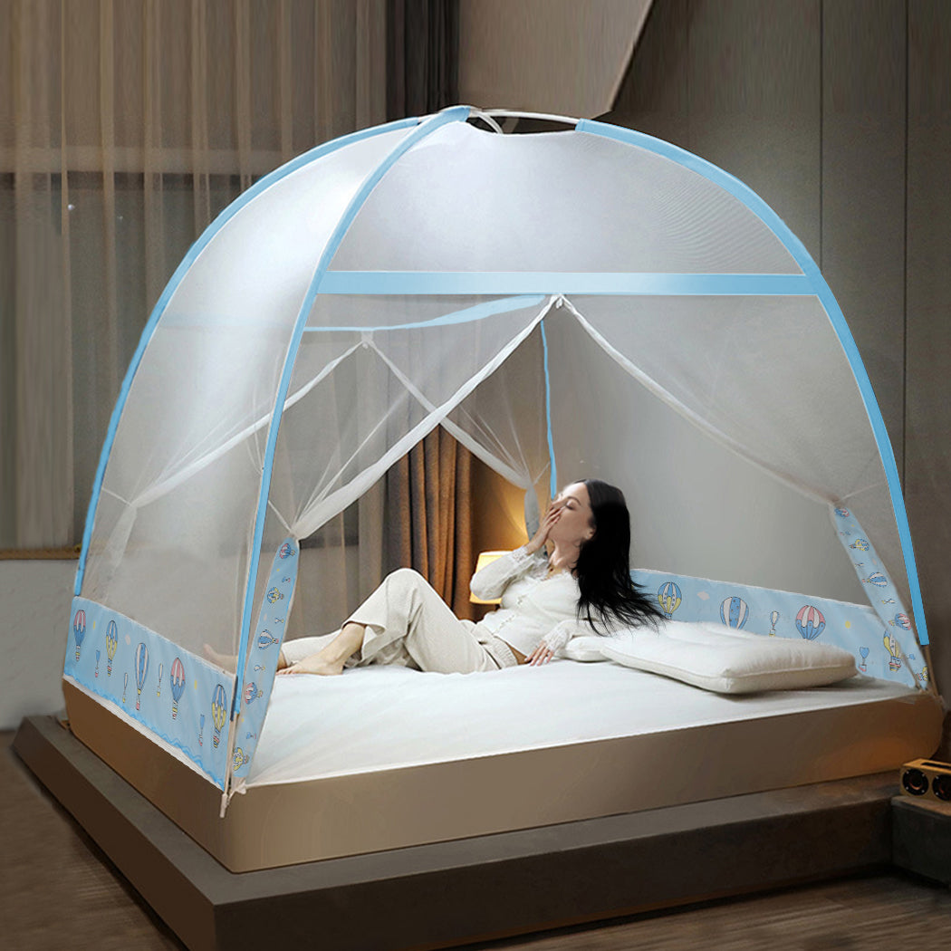 Dreamz Mosquito Bed Nets Foldable Canopy Queen-1954802840371335174
