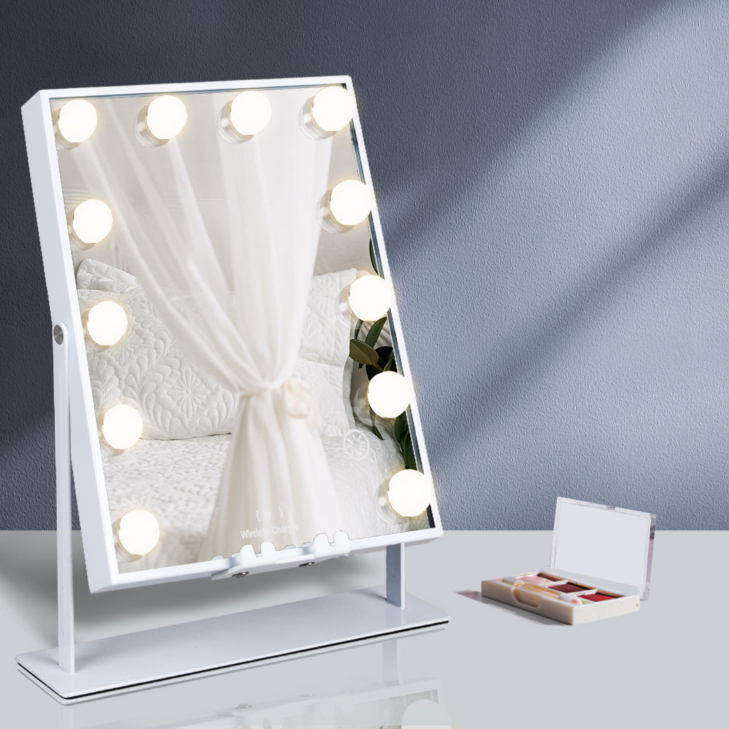 Makeup Mirror Led Lighted Bluetooth Medium-1919892939102883846