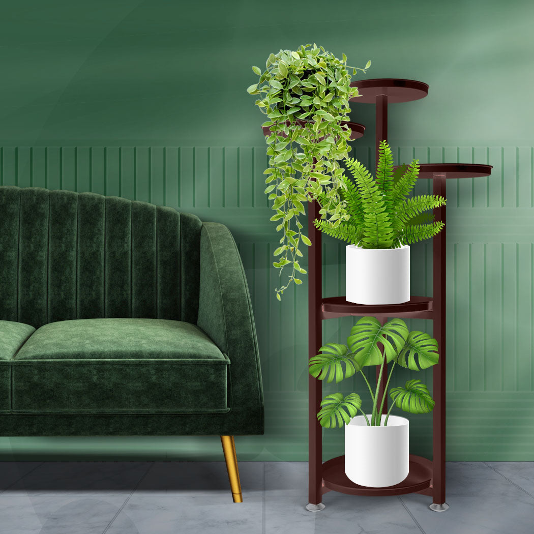 Levede Plant Stand Outdoor Indoor Flower Bronze Medium-1910112814324912134