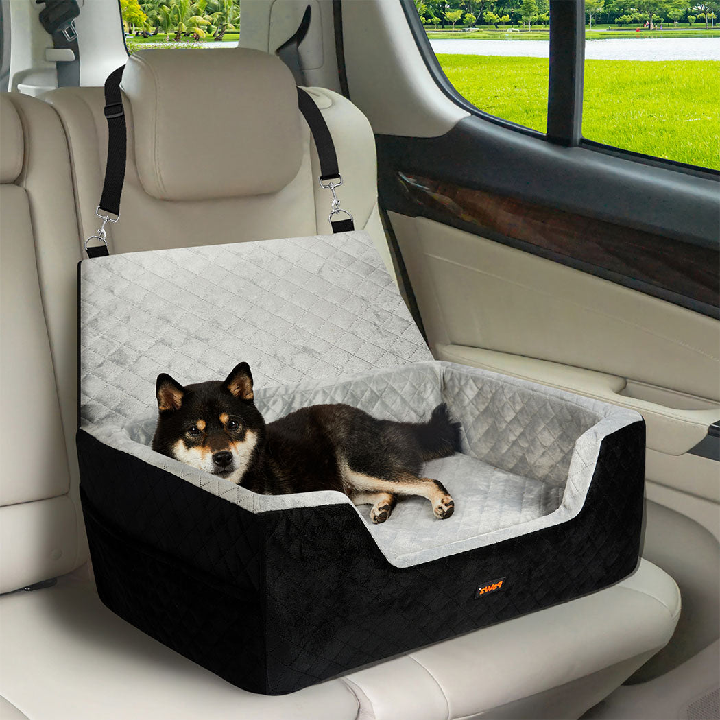 Pawz Dog Car Booster Seat Belt Pet Safe Protector Travel Bed-1954802465081790470