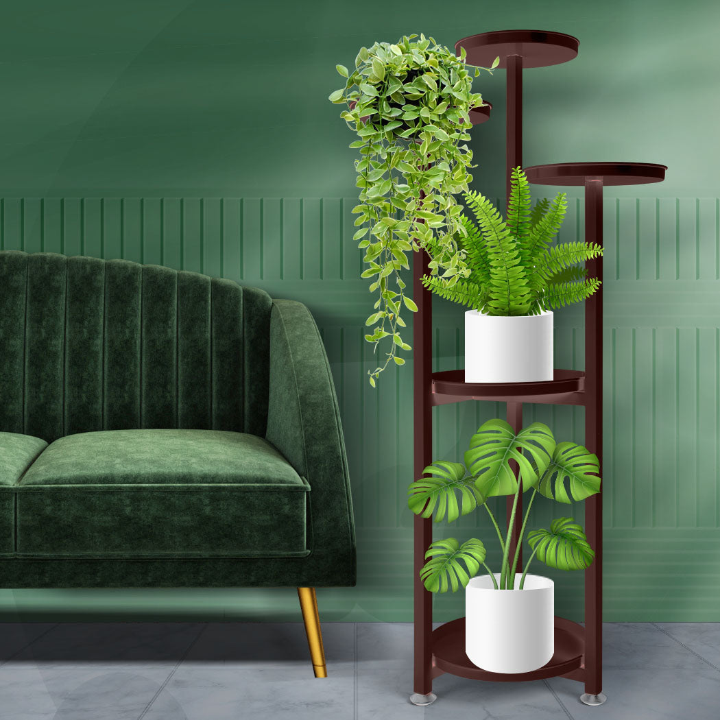 Levede Plant Stand Outdoor Indoor Flower Bronze Large-1954802662990024710