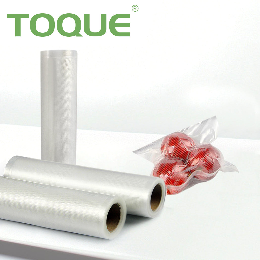 TOQUE Vacuum Food Sealer Seal Bags Rolls 22cm-1910113170714923014
