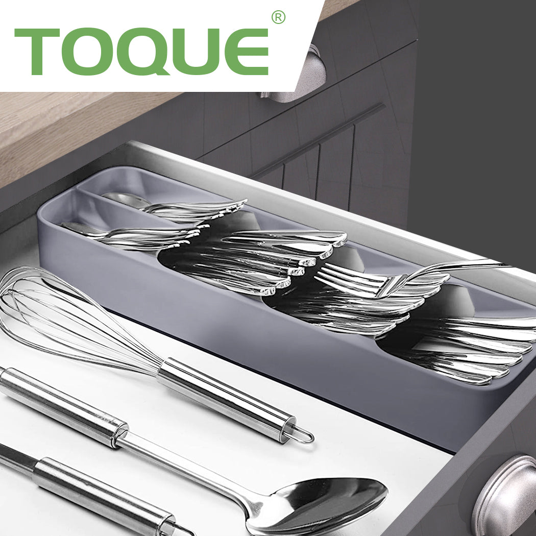 2x Cutlery Organiser Drying Tray Kitchen-1910112823745318918