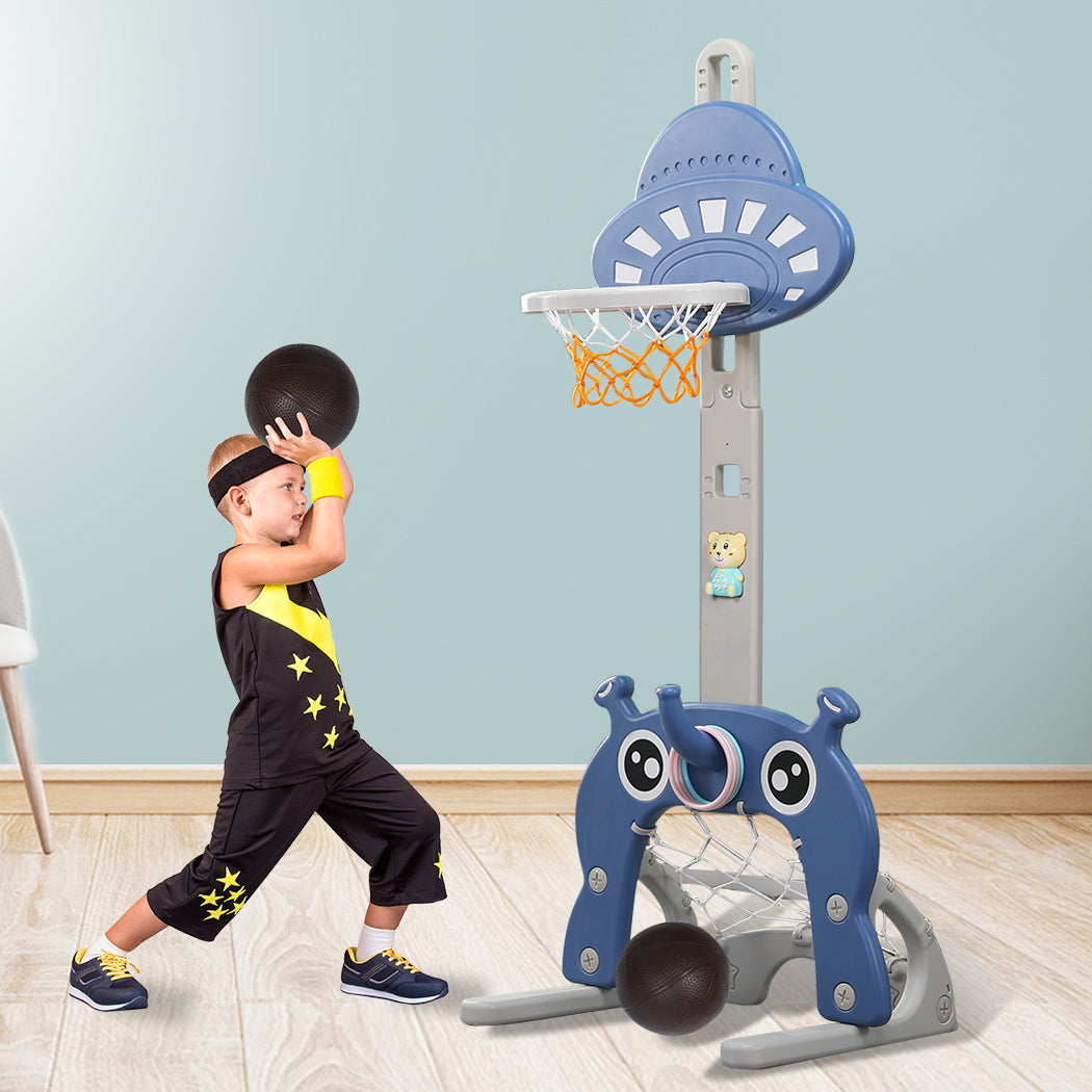 BoPeep Kids Basketball Hoop Set Stand-1910113150162833410