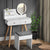 Levede Dressing Table Stool LED Mirror-1917016717154979846