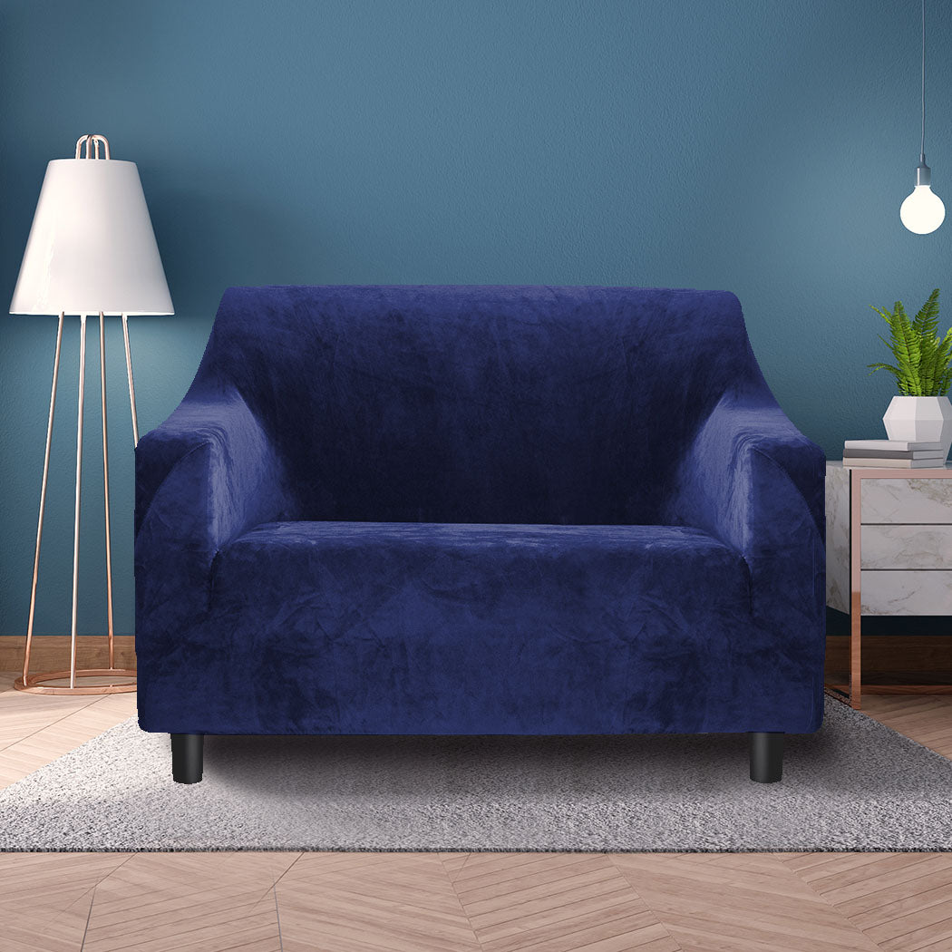 Marlow Sofa Covers 1 Seater High Stretch Navy-1927582207598268422
