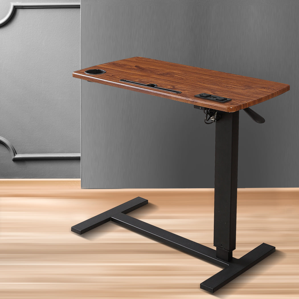 Levede Standing Desk Height Adjustable Brown-1954802680291528710
