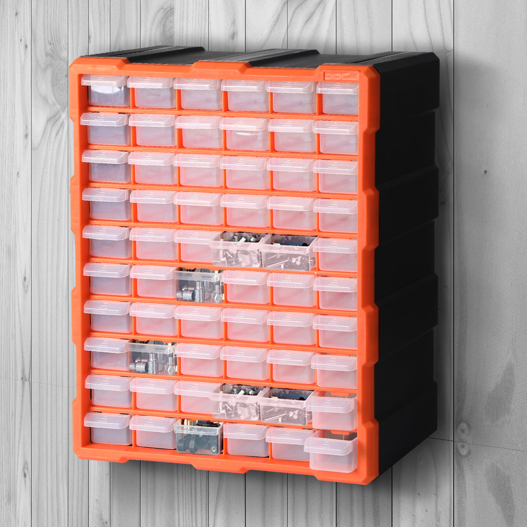 Traderight Tool Storage Cabinet Organiser 60 Drawers-1919892888842539015