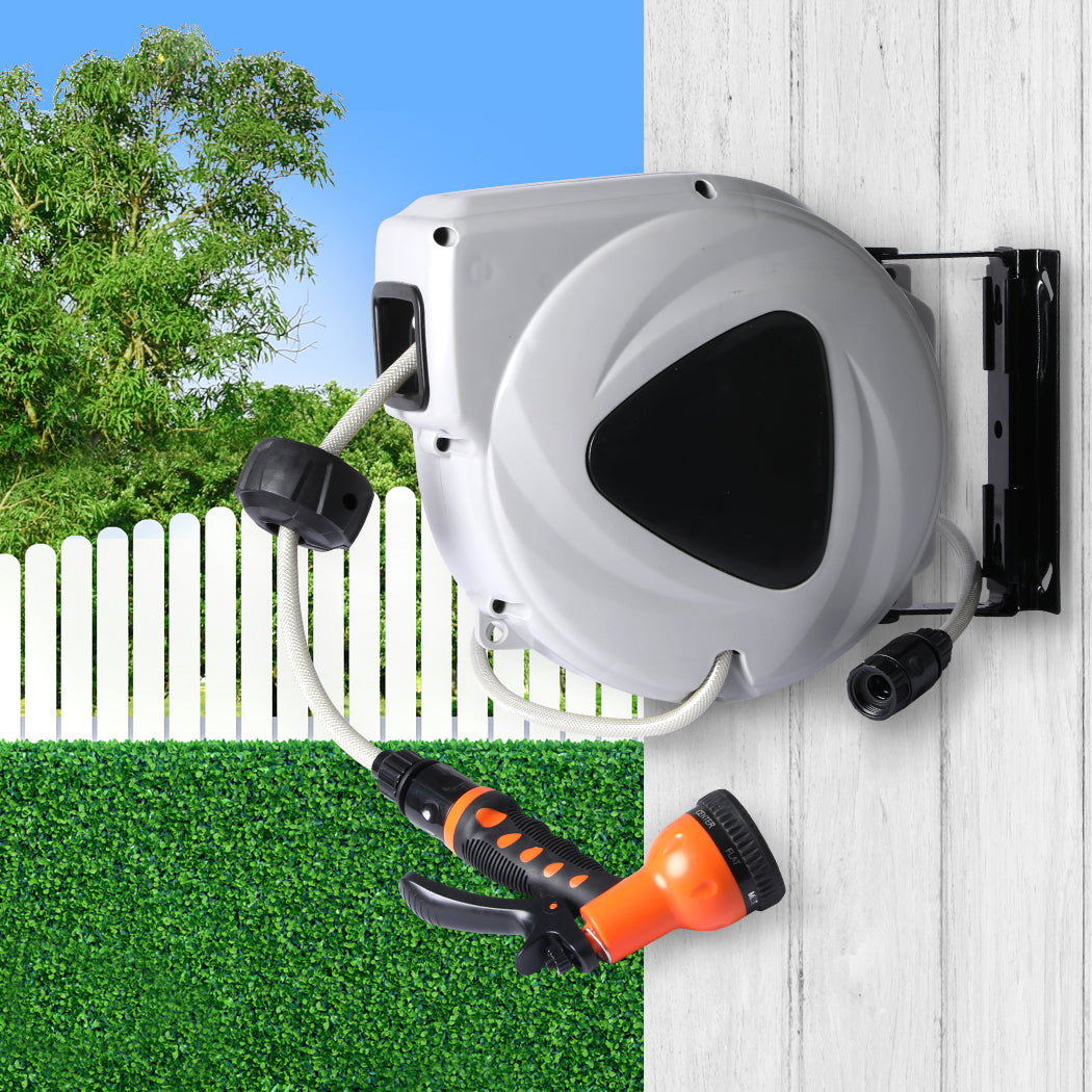 Hose Reel Retractable Garden Spray Gun 10M-1919892887806545926