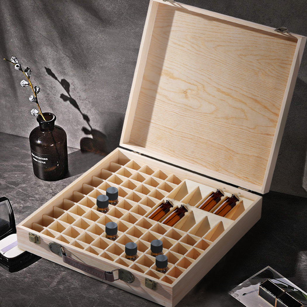 Essential Oil Storage Box Wooden 85-1919892884383993862