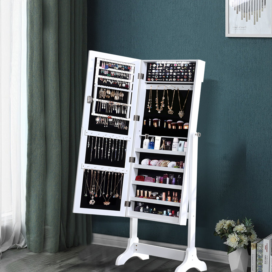 Levede Mirrored Jewellery Holder Dressing-1917016722989256712