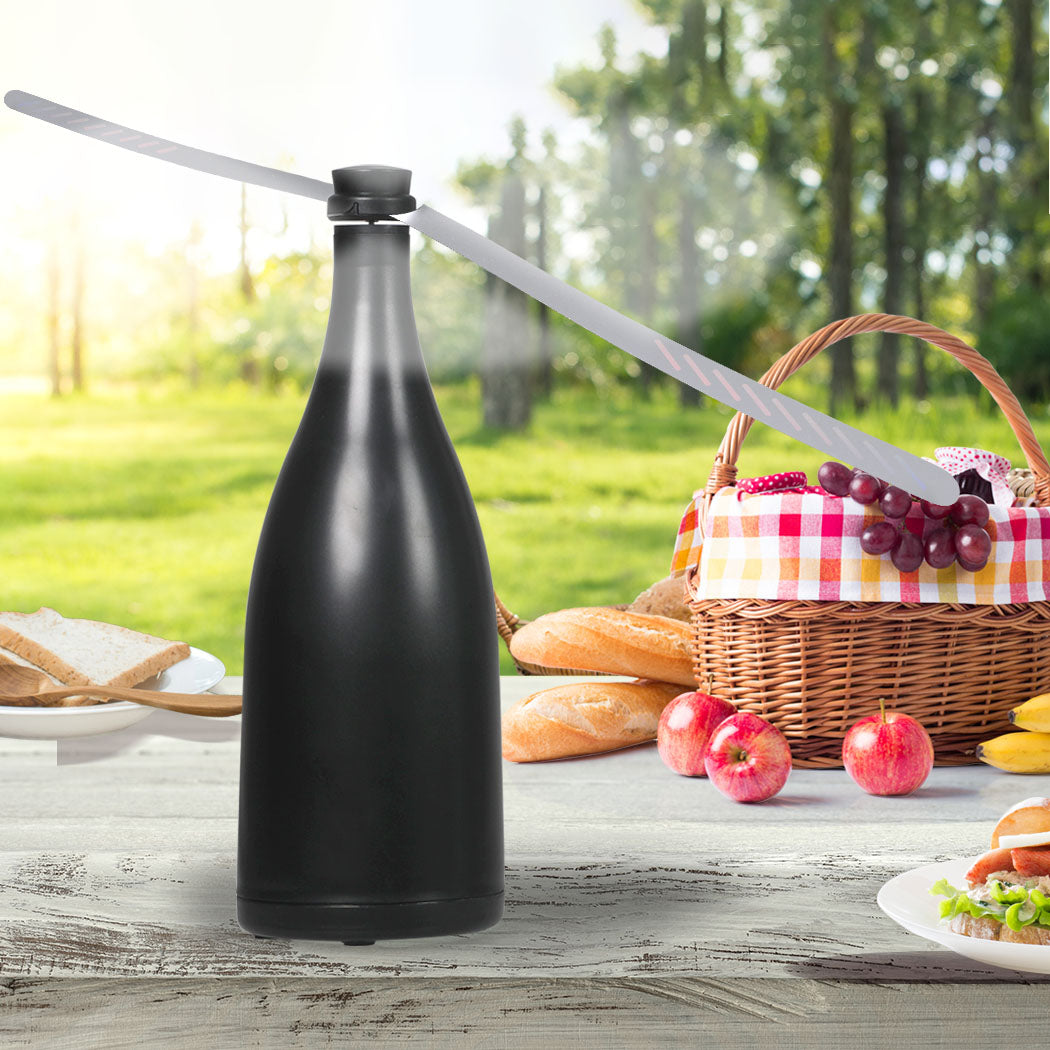 Lambu Fly Free Repellent Fan Fly Trap Black No LED-1910112513425543175