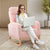 Levede Rocking Chair Ottoman Footrest With Side Pocket-1954802459775995910