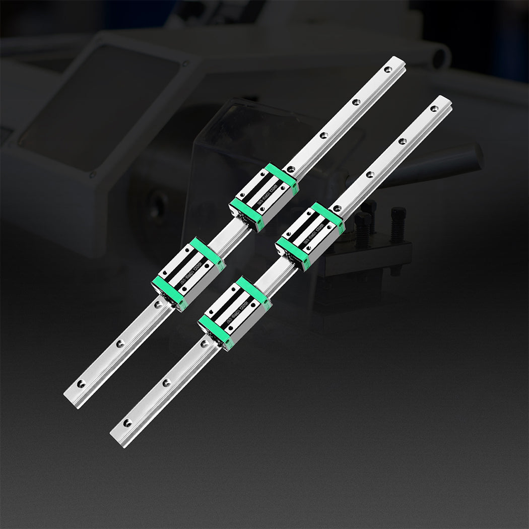 Linear Guide Rail 2PCS 300mm + 4PCS-1910113118441312263